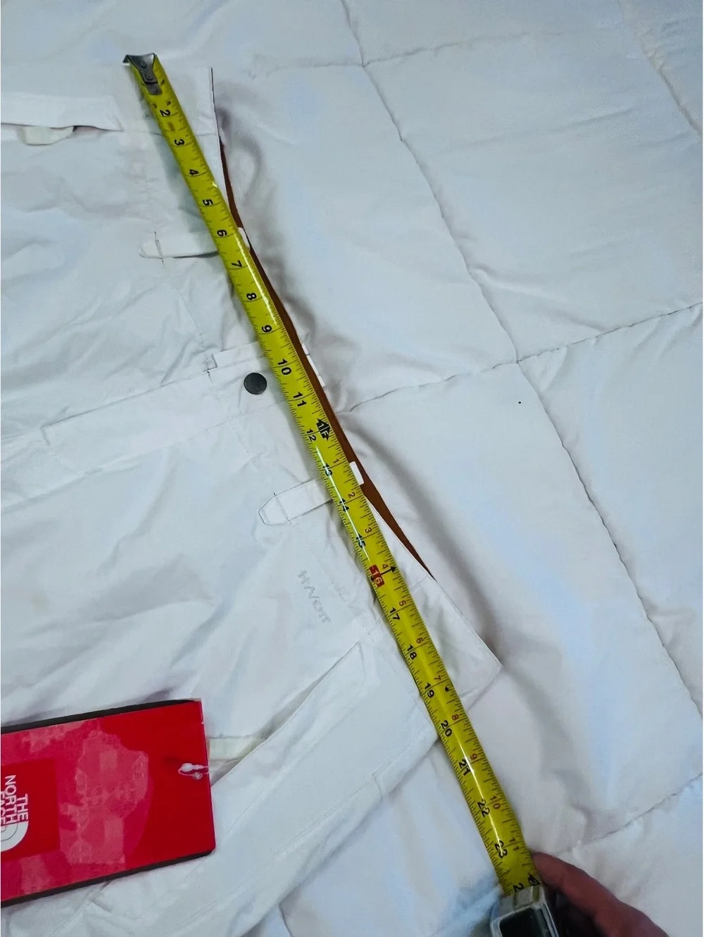 New The North Face Women's Extra Large White Snow Ski Snowboard Pants